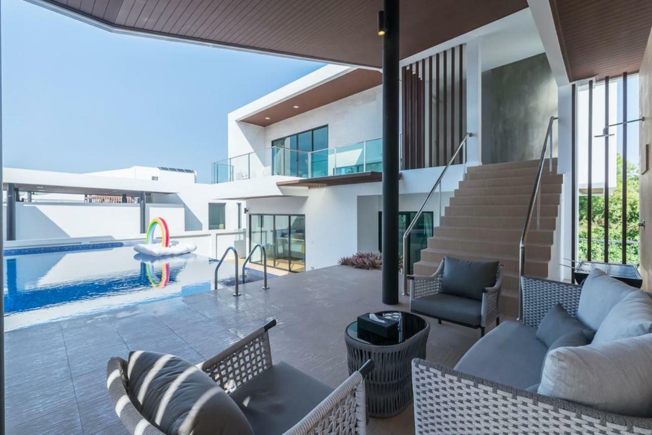 Movenpick Luxury Villa2Fl-Private Pool-Sha Certified Na Chom Thian Esterno foto